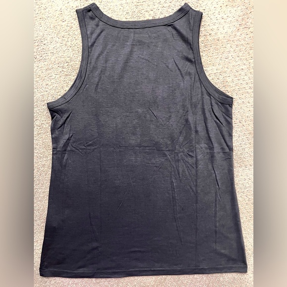 “CHILL” Tank Top, Dark Grey w/ White Lettering (Size Small) **BRAND NEW!!🎁** - Picture 2 of 5